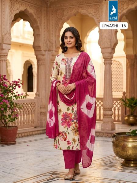 Kaya urvashi 3pcs baanvi kurtis wholesale